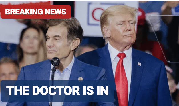 Trump appoints Dr. Oz to oversee Centers for Medicare and Medicaid Services